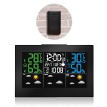 Fishtec - station m�t�o avec �cran lcd 167x94 cm en couleurs capteur ext�rieur sans fil temp�rature - ...