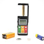 Fishtec - testeur de pile easy reading - testeur universel - ecran digital - repres polarit - valeur ...