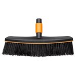 Balai pour patios - fiskars - quikfit? - 38 cm - poils en polypropylne - forme arrondie