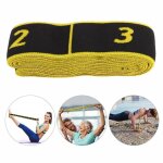 Fitness elastic bands resistance belt yoga sling accessoire dexercice pour la formation (jaune) - che ...