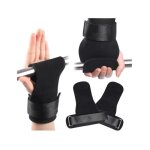 Fitness grip pads 1 paire coussinets de préhension en cuir pour tractions musculation gymnastique cross ... Fitness grip pads 1 paire coussinets de préhension en cuir pour tractions musculation gymnastique cross ...