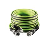 Fitt force 1 / 2 20 m tuyau darrosage compact et lger pour usage intensif avec lance couleur lime