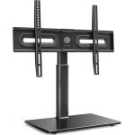 Fitueyes support tv pied pivotant sur table pour 32  65 pouce ecran lcd led plasma avec rglable en ...