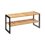 5five - range - chaussures 6 paires empilable bambou