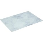 Planche décorative - 5five - marbre blanche - verre trempé - 40 x 30 cm - 1. 2 kg Planche décorative - 5five - marbre blanche - verre trempé - 40 x 30 cm - 1. 2 kg
