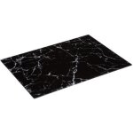 5five - planche décorative en verre 40 x 30 marbre noir 5five - planche décorative en verre 40 x 30 marbre noir