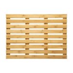 5five - tapis de bain caillebotis en bambou 50x68cm