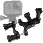 Fixation guidon et tube pour gopro hero5 black et session cam�ra sport - support pour v�lo tige de selle ...