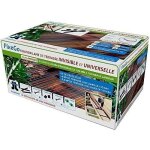 Fixation invisible pour lame de terrasse en bois fixego - jouplast pour lames 19 - 25 mm dpaisseur
