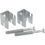 Fixations pour radiateur acier lamellaire