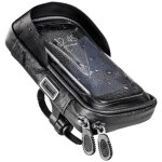 Fixation de tlphone - hama - pour vlo - plastique - couleur noire - 1 unit