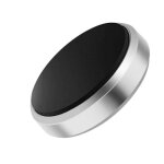 Fixation telephone - support telephone argent soutenez magntique de voiture en universel daluminium ...