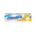 Fixodent pro plus crme adhsive premium anti - particules pour prothses dentaires 40g