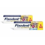 Fixodent pro ultimate cr�me adh�sive xl fixation forte (fraise) lot de 2x57mlg