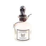 Flacon transparent arsenic tte de mort