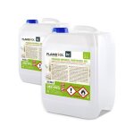 Flambiol biothanol premium en gel (2 x 5 l) ? combustible longue dure idal pour chemines dintrieur ...