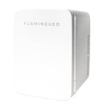 Mini rfrigrateur - flamingueo - 10l - fonction chaud / froid - design rtro - silencieux 28db