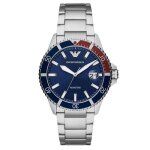 [ventes flash] emporio armani montre bracelet ar11339 - homme - tendance - argent - bleu