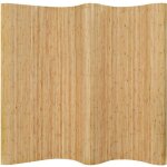 {vente flash } paravent - cloison de sparation bambou - paravent pour jardin balcon terrasse 250 x 165 ...