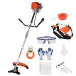 Flasidu 2en1 dbroussailleuse thermique  dos dbroussailleuse thermique professionnelle 52cc 2 temps ...