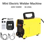 Flasidu poste à souder inverter arc - 250 3kg 1. 6 - 3. 2 mm portable 62v 22 * 9 * 14cm jaune Flasidu poste à souder inverter arc - 250 3kg 1. 6 - 3. 2 mm portable 62v 22 * 9 * 14cm jaune