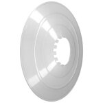 Flasque de roue arrire vlo - cyclingcolors - 40mm 135mm - protection projection graisse chaine transparent ...