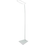 Flche de lit sur socle - domiva - blanc