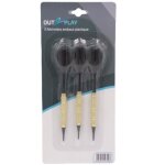 Fl�chettes - 3 fl�chettes - pointes en plastique - pour cible �lectronique - mixte