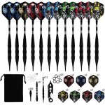 Flechette pointe plastique set de fl�chettes 18g � pointe souple professionnelles pour cible electronique ...