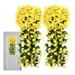 Fleurs artificielles - non spcifi - 2 pcs - soie - durables - dcoratives