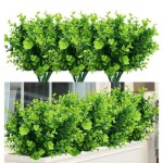 Fleurs artificielles plantes  longue tige en plastique 5 bouquet pour maison bureau centres de table ...