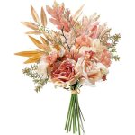 Fleurs artificielles - poudre de champagne - bouquet d�coratif - r�sistant aux uv - style contemporain ...