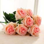 Fleurs artificielles rose artificielles pour d�coration de mariage centre de table maison f�te