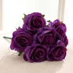Fleurs artificielles rose artificielles pour d�coration de mariage centre de table maison f�te