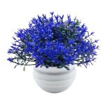 Fleur - plante artificielle - fleur sechee 1 set pot artificial pot pot ornemental apps props style - ...