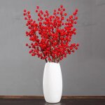 Fleur - plante artificielle - fleur sechee fleur artificielle de baies utilisent largement la style - ...