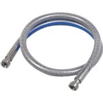 Flexible gaz - eurogaz - longueur 150 m - inox - 2 crous prisonniers - nf d 36 121