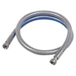 Flexible gaz - eurogaz - 1 m - inox - 15 x 21 - embouts mécaniques Flexible gaz - eurogaz - 1 m - inox - 15 x 21 - embouts mécaniques