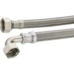 Flexible inox coud femelle - femelle 15x21 longueur 1 mtre passage intrieur 13 mm noyon & thiebault ...