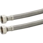 Flexible inox femelle - femelle 20x27 passage int�rieur 13 mm noyon & thiebault