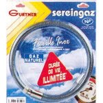 Flexible inox gaz naturel - durée de vie illimitée Flexible inox gaz naturel - durée de vie illimitée