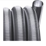 Flexible de tubage double paroi - joncoux - modle flex lisse 316 - 200mm - paisseur 010mm - longueur ...