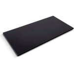 Flexispot plateau stable de 120x60x25cm - planche rectangulaire diy pour bureau rglable en hauteur (noir) ...