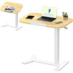 Flexispot table dappoint h5 ? bureau r�glable en hauteur avec plateau inclinable table de lit mobile ...
