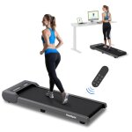 Flexispot tapis de course jusqu� 120 kg vitesse 1 - 6 km / h avec affichage led tapis de marche avec ...