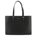 Sac fourre - tout flora co paris - similicuir grainé - noir - porte documents a4 Sac fourre - tout flora co paris - similicuir grainé - noir - porte documents a4