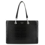 Sac cabas - flora co paris - cours fille a4 - noir - synthtique - design tendance