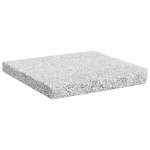 Soldes flottants plaque de poids carr�e pour parasol solide - shield - dalle - pied de parasol - granit ...