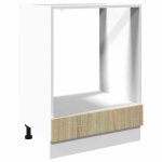 Soldes flottantsarmoire de four 1 pcs - cabinet / meuble bas de cuisine - ch�ne sonoma 60x46x815cm agglom�r� ...