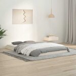 Soldes flottantslit double 120x190cmstructure de lit classique sans matelas blanc 120x190cm bois de pin ...